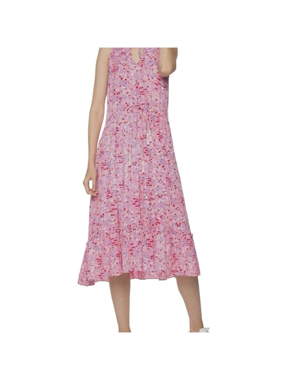 Black Tape Petite Small Cherry Blossom Maxi Dress - Picture 4 of 8